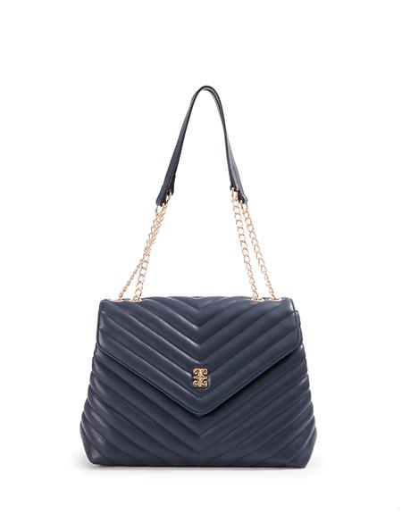 Lacivert Zincir Askılı Omuz Çantası - 50245066002