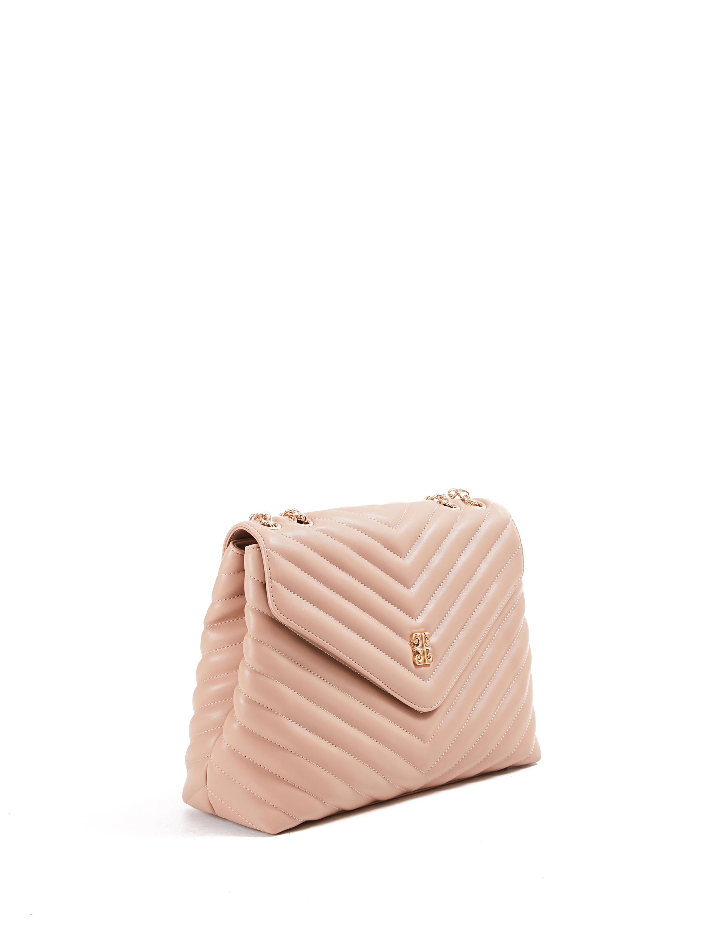 Kahverengi Zincir Askılı Omuz Çantası