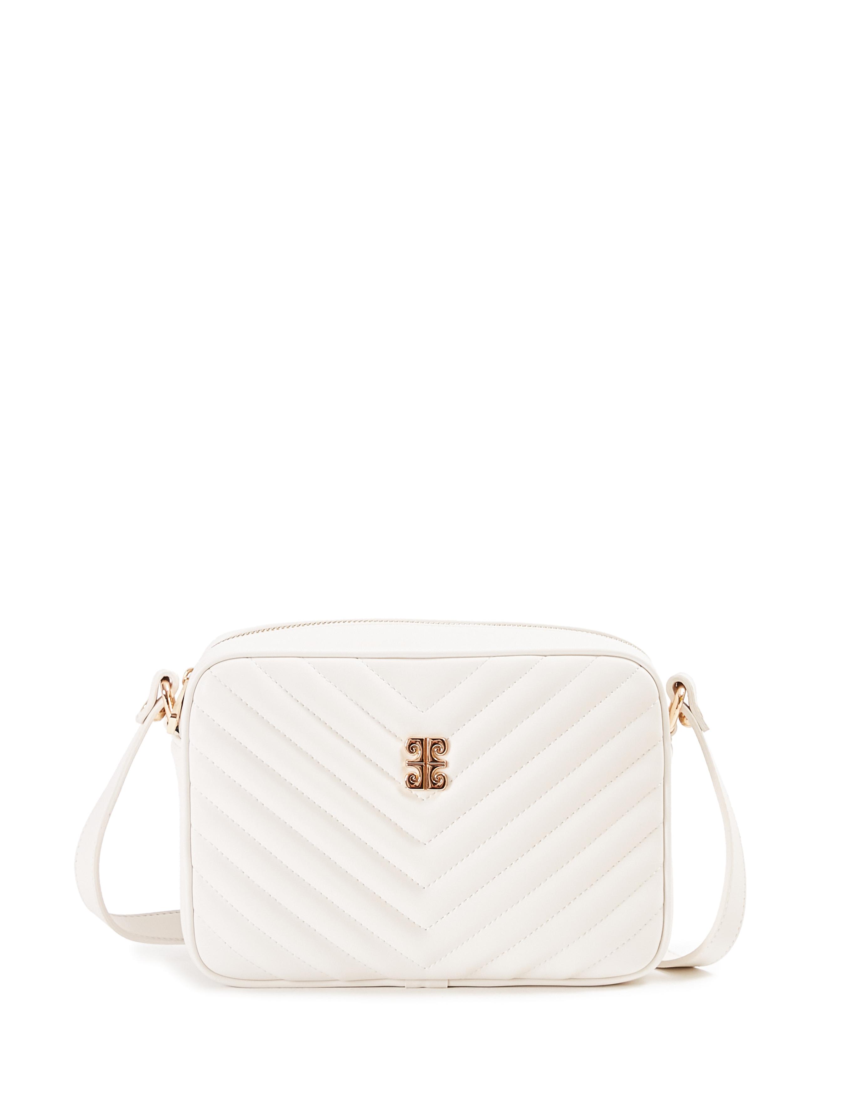 Beyaz Çapraz Çanta