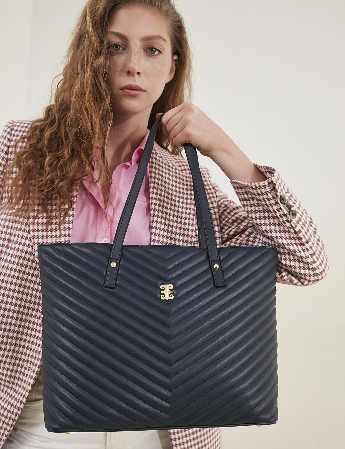 Lacivert Omuz Çantası