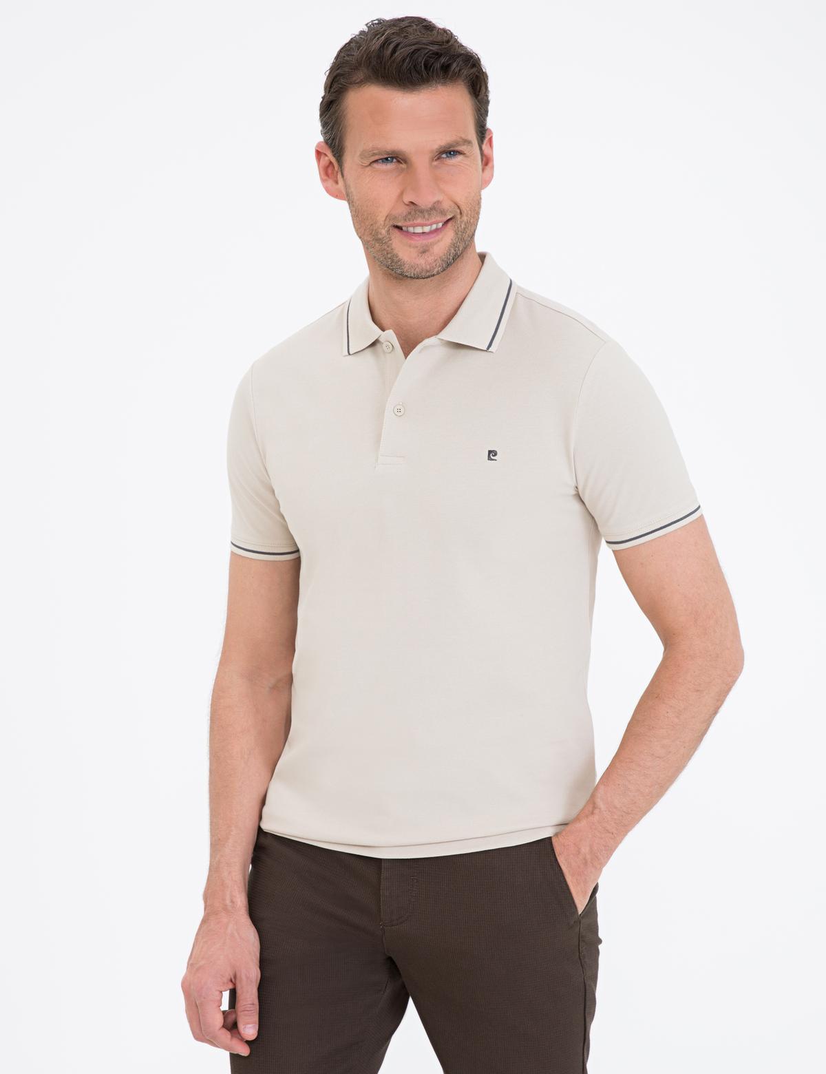 Taş Slim Fit Polo Yaka Basic Tişört