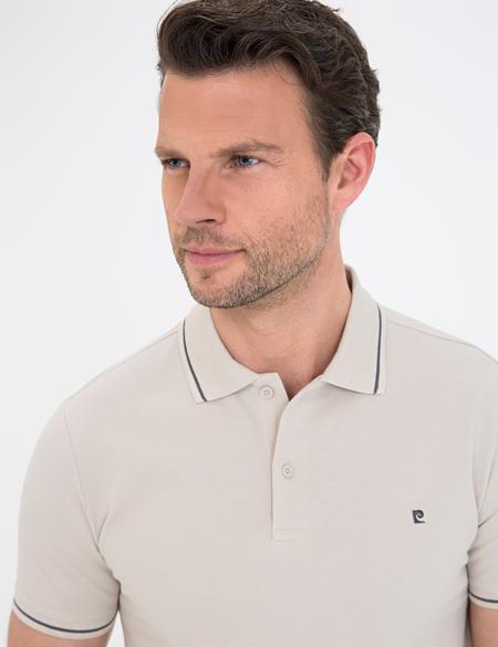 Taş Slim Fit Polo Yaka Basic Tişört - 50239844050