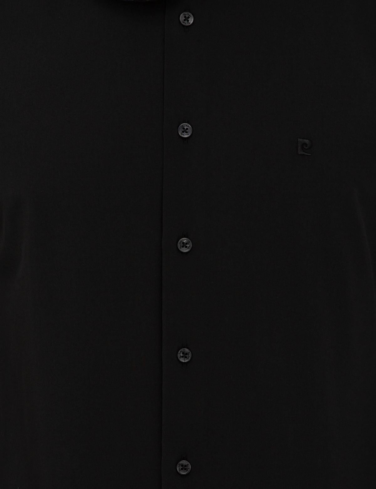 Siyah Slim Fit Basic Gömlek - 50240454037