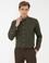 Haki Slim Fit Oxford Gömlek