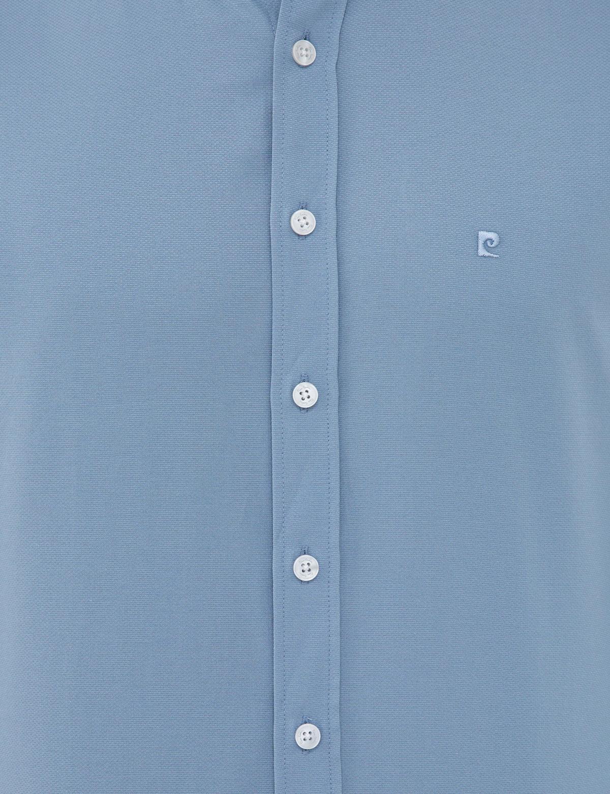 Koyu Mavi Slim Fit Oxford Gömlek - 50240386077