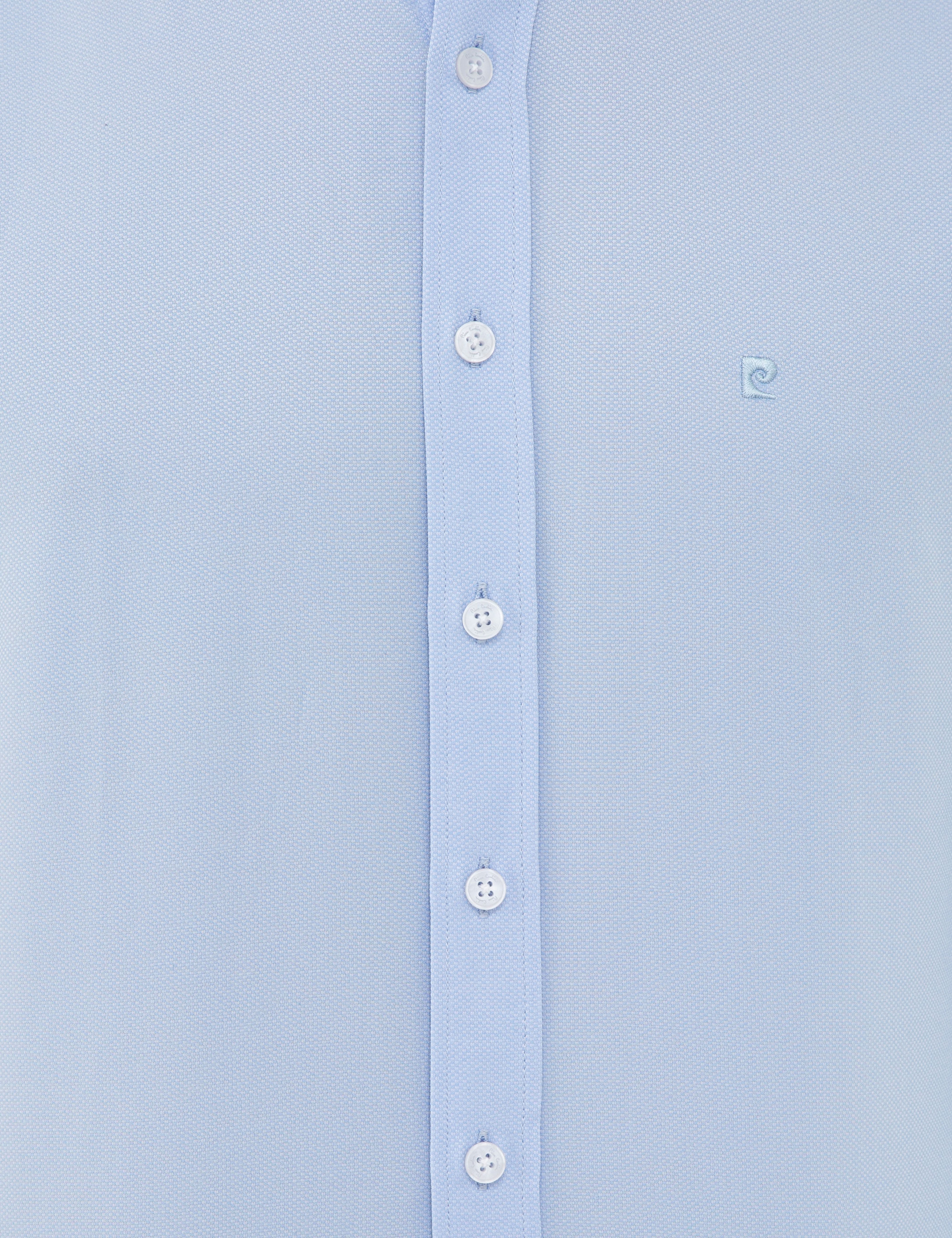 Açık Mavi Slim Fit Oxford Gömlek