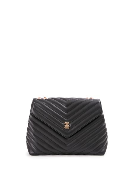 Siyah Zincir Askılı Omuz Çantası - 50245066001