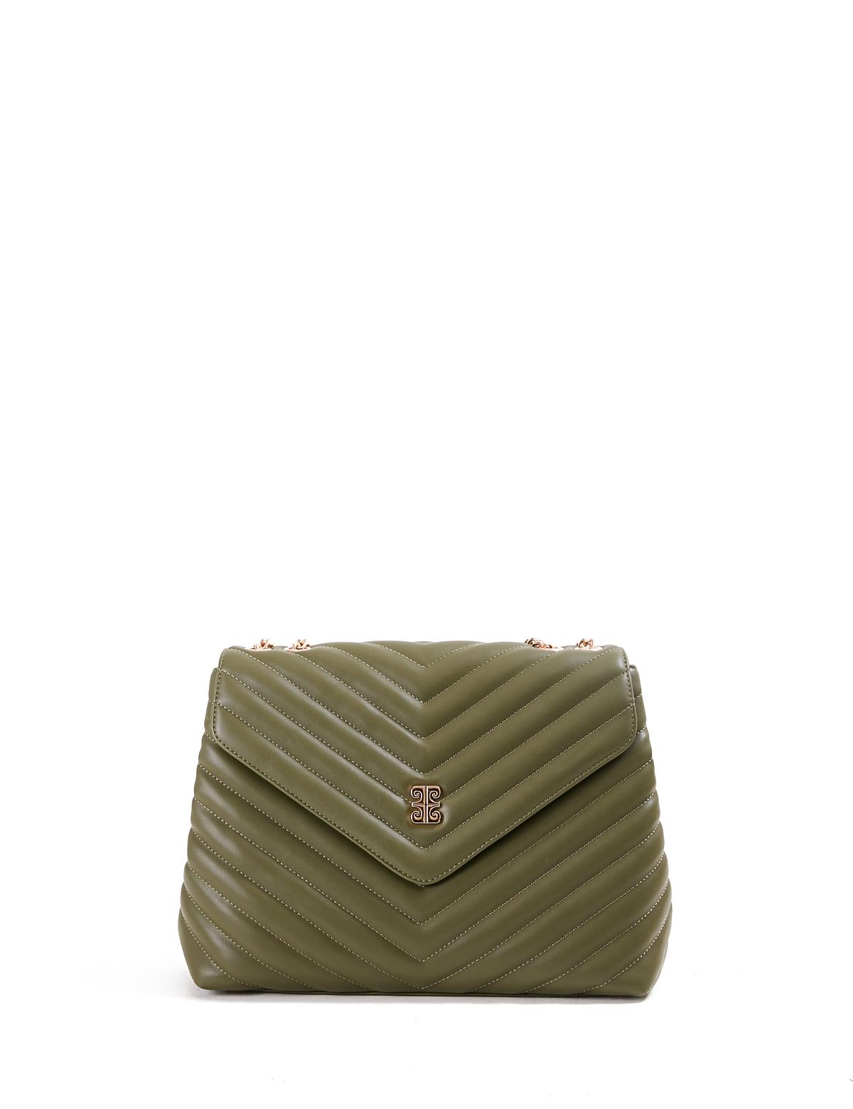 Haki Zincir Askılı Omuz Çantası - 50245066004