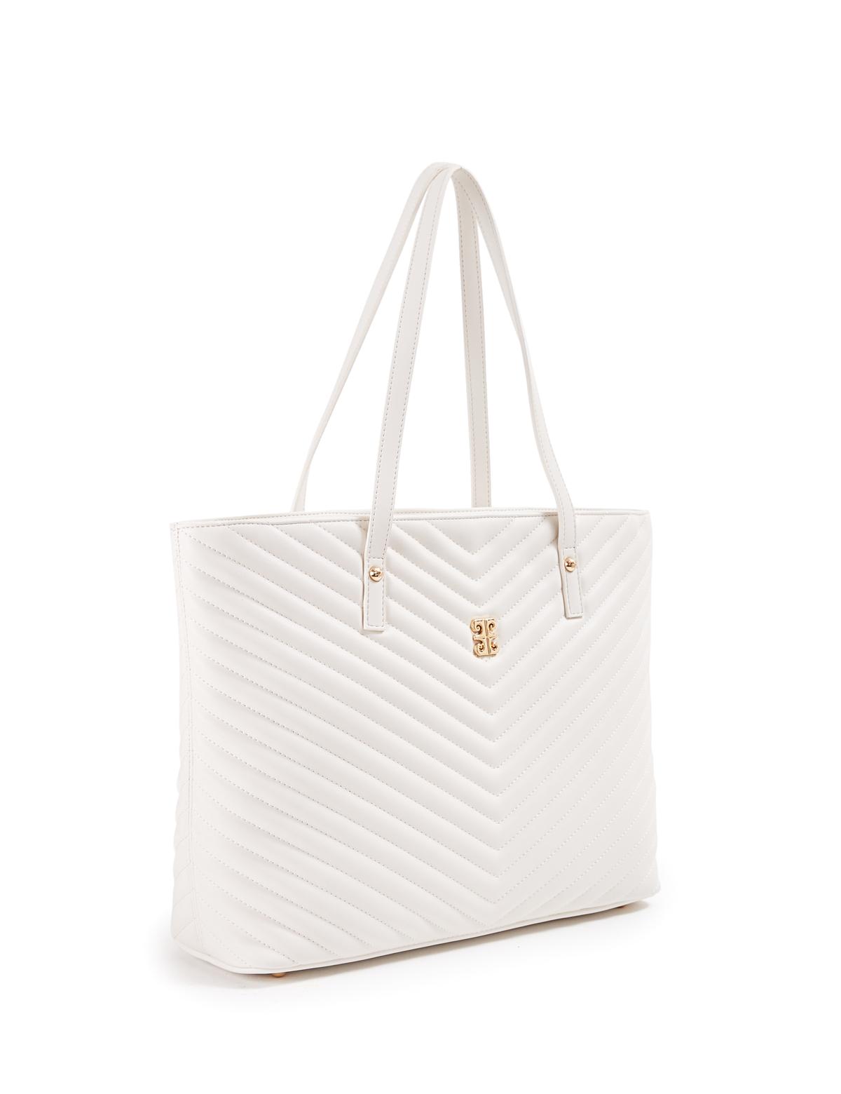 Beyaz Omuz Çantası - 50252385008