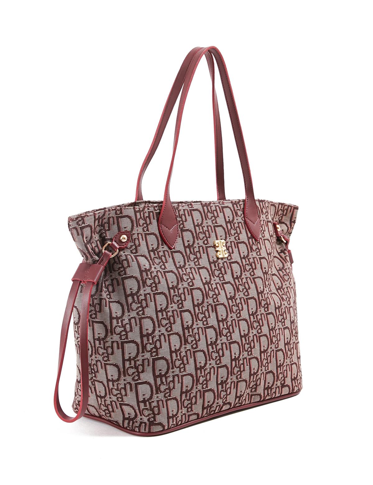 Bordo Omuz Çantası - 50245141004