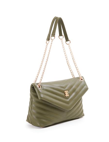 Haki Zincir Askılı Omuz Çantası - 50245183004