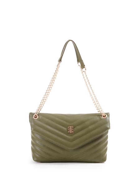 Haki Zincir Askılı Omuz Çantası - 50245183004