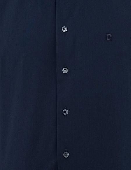 Lacivert Regular Fit Uzun Kollu Basic Gömlek - 50240463033