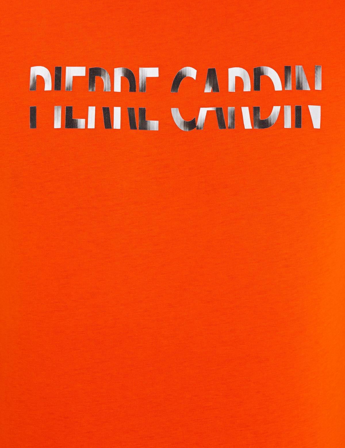 Turuncu Slim Fit Bisiklet Yaka Tişört - 50235980011