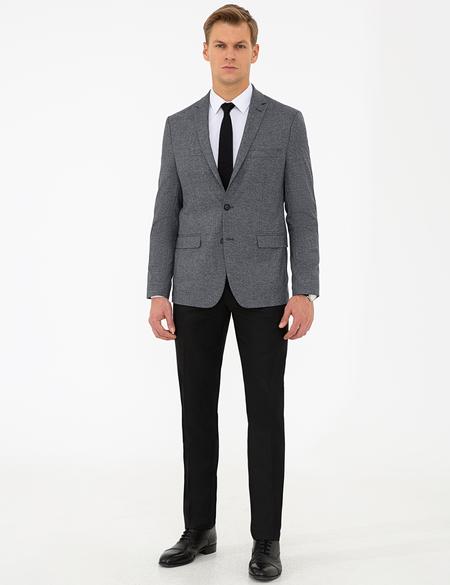 Füme Slim Fit Ceket - 50229783014