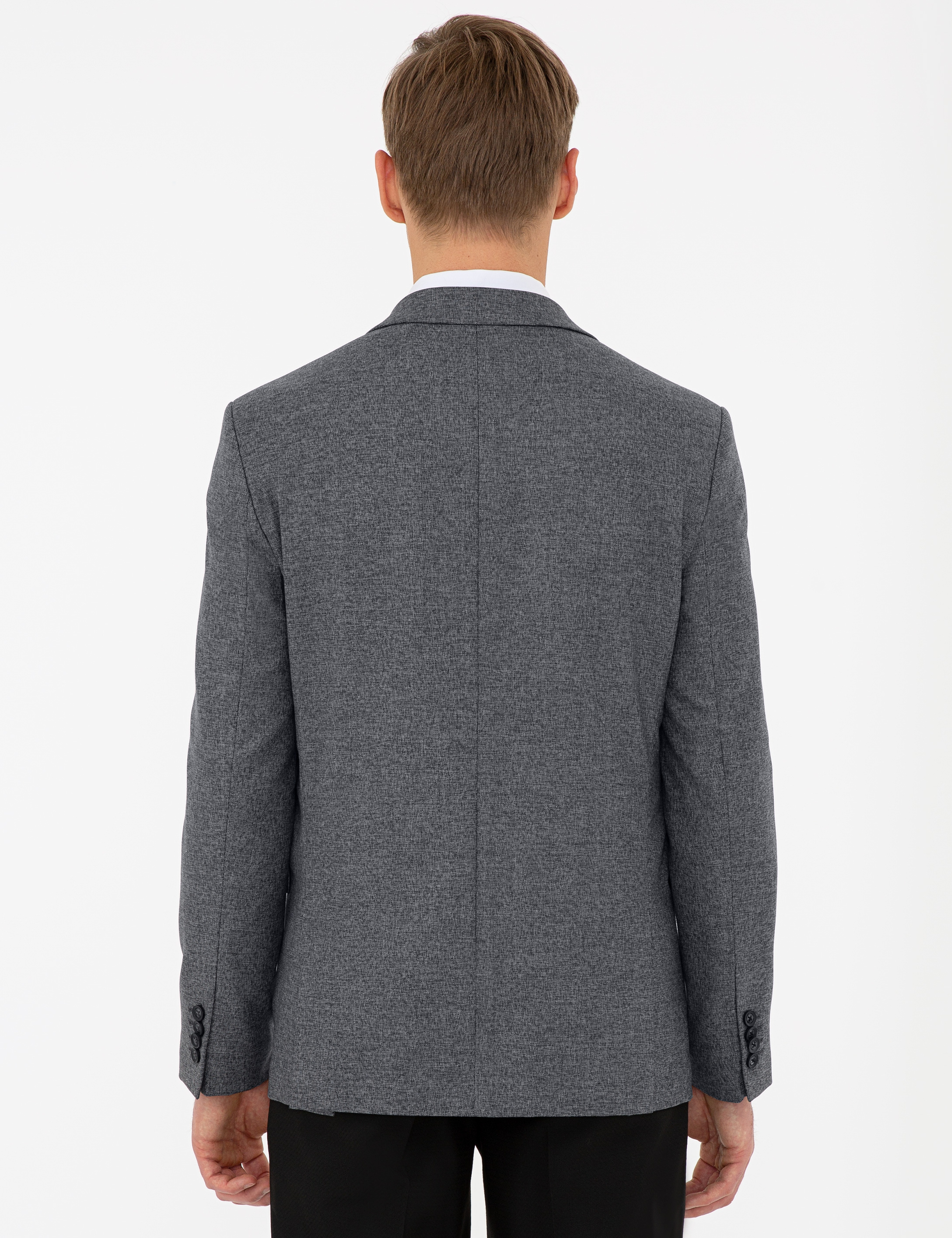 Füme Slim Fit Ceket - Image 4