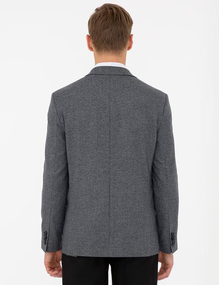 Füme Slim Fit Ceket - 50229783014
