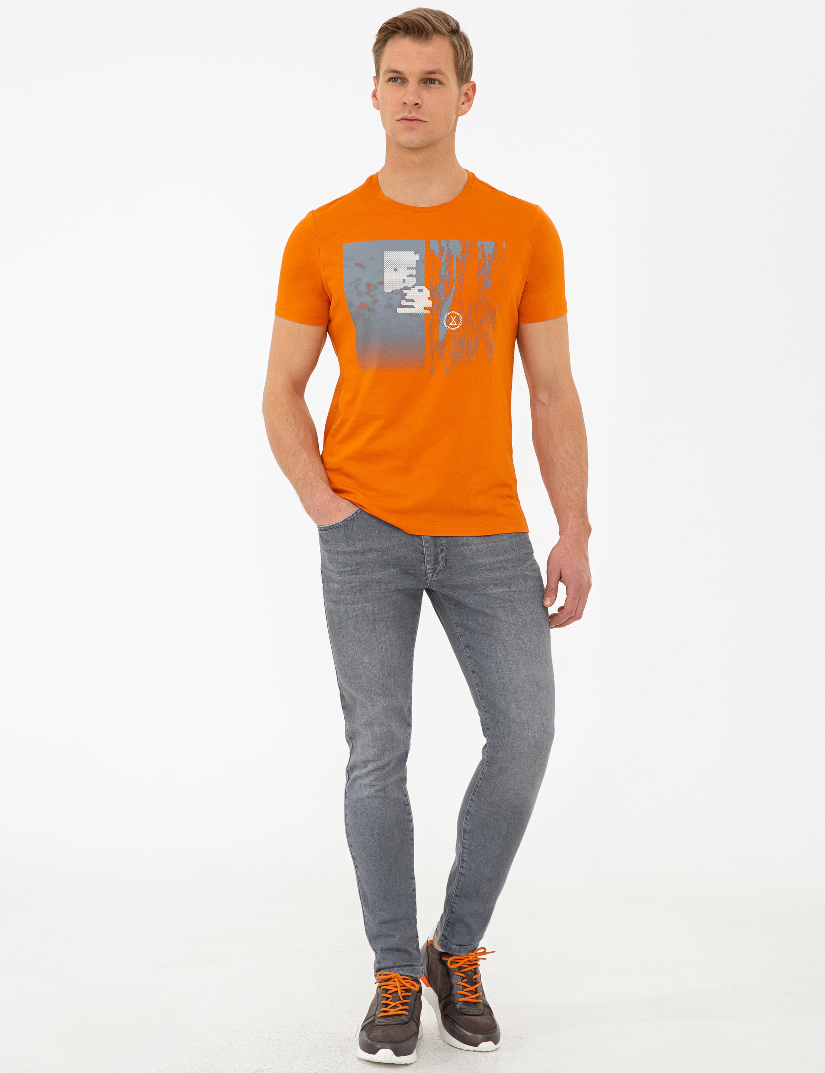 Koyu Gri Real Slim Fit Jean Pantolon