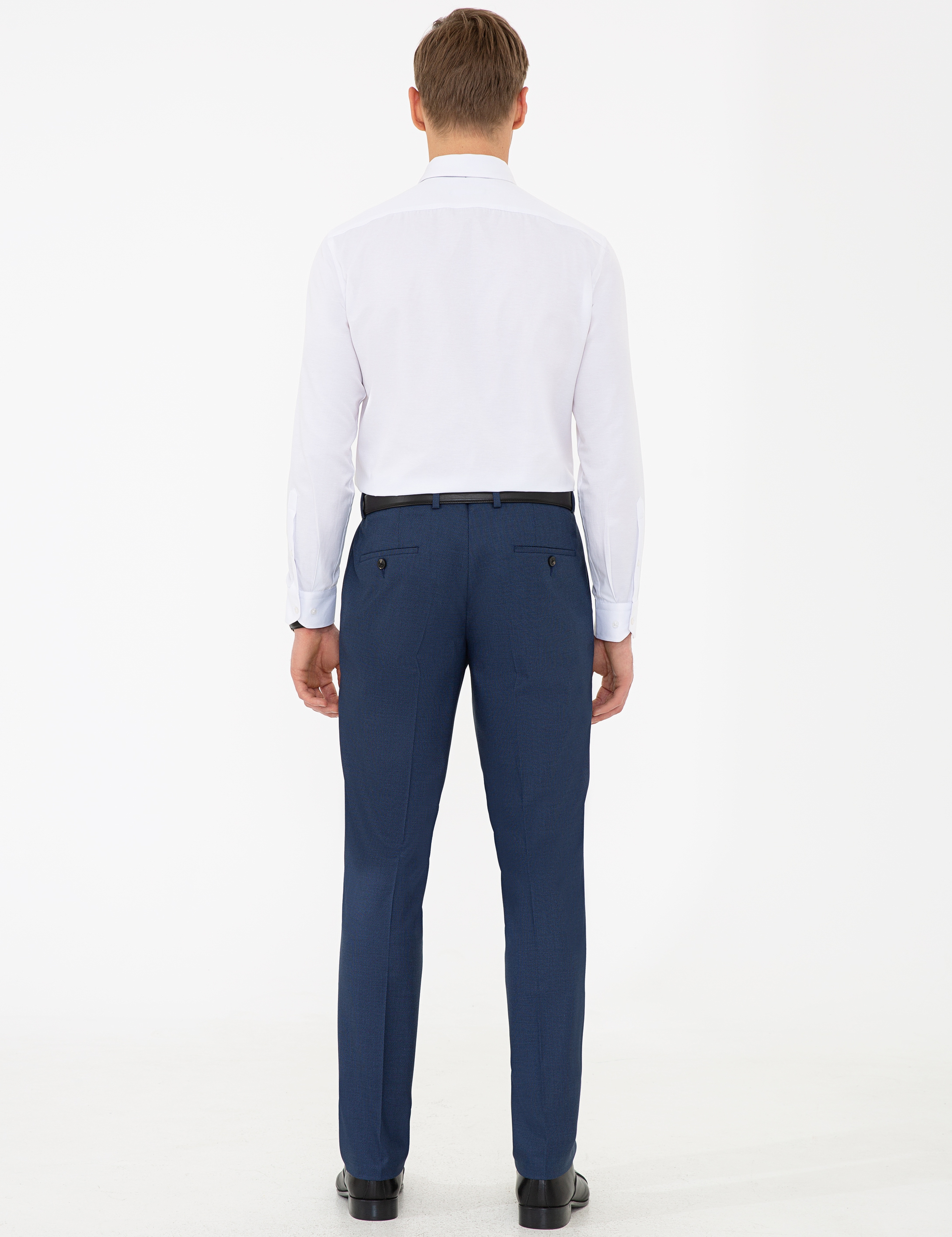 Açık Lacivert Slim Fit Pantolon - Image 3