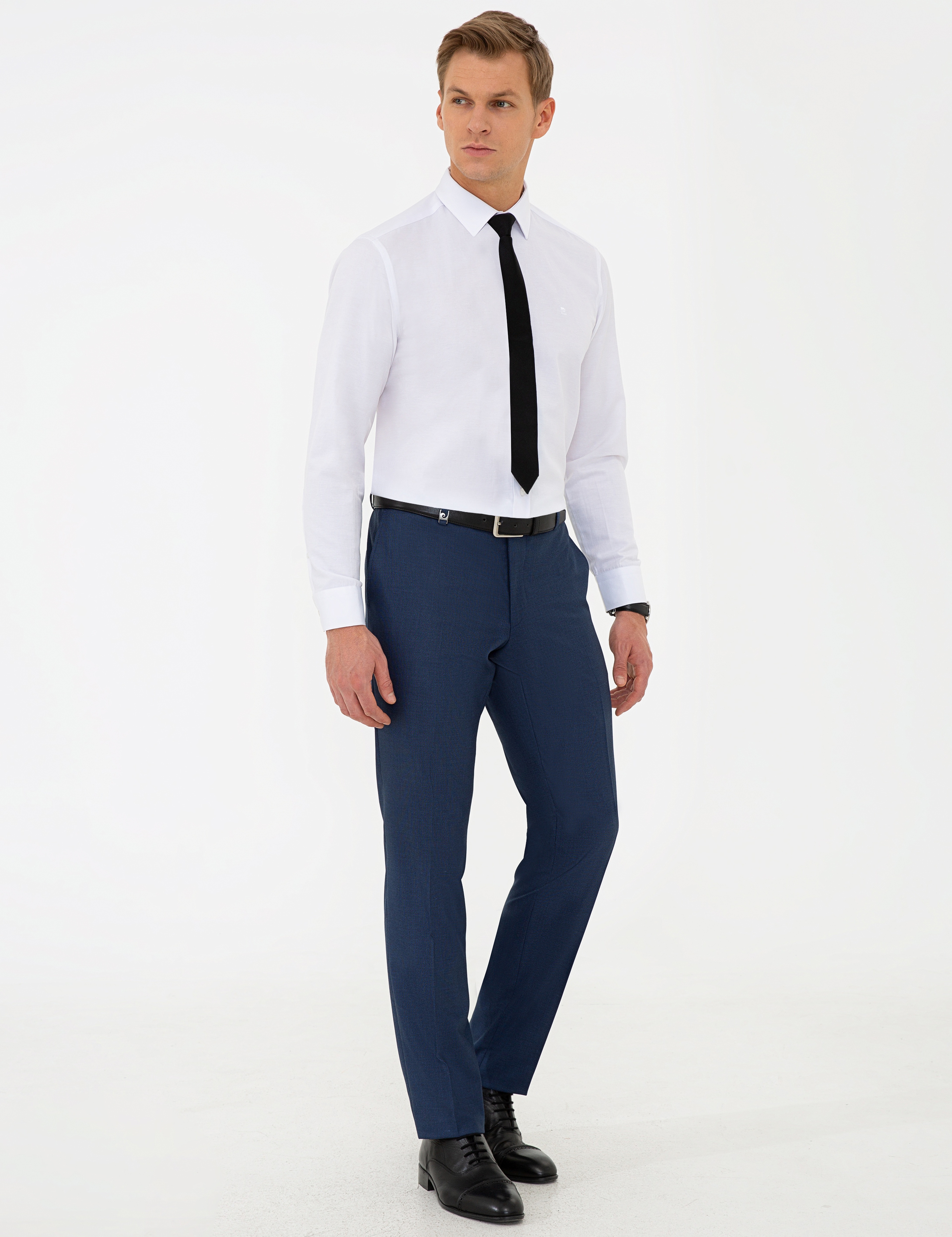 Açık Lacivert Slim Fit Pantolon - Image 2