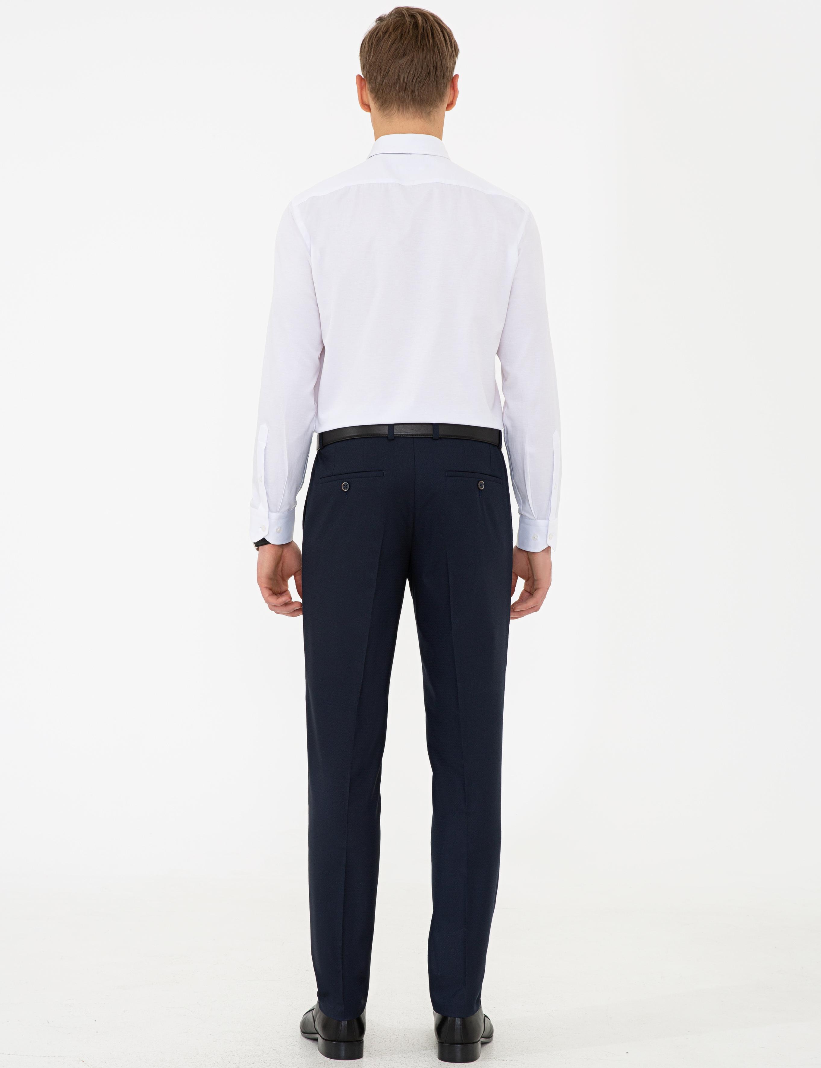 Lacivert Ex. Slim Fit Pantolon