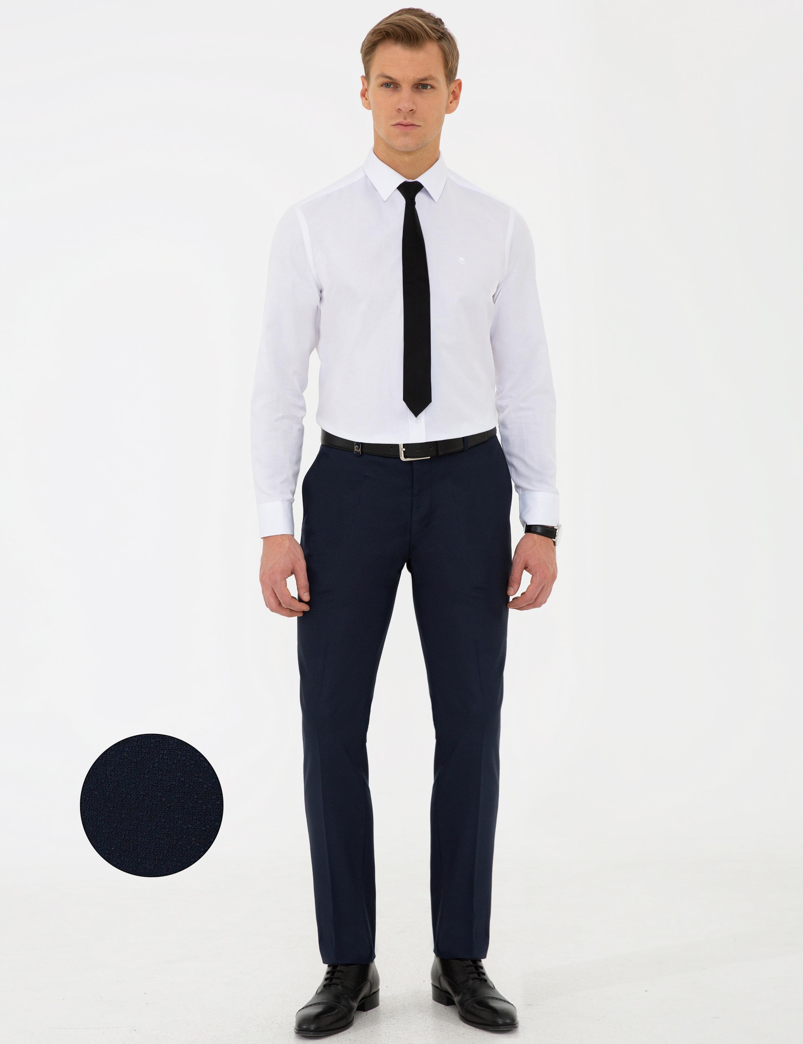 Lacivert Ex. Slim Fit Pantolon