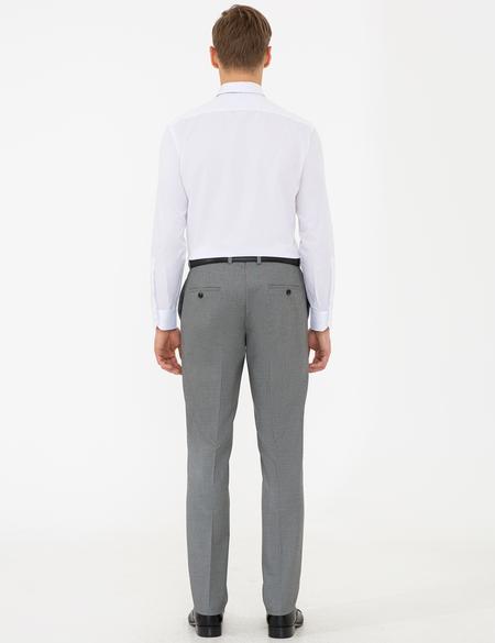 Gri Slim Fit Pantolon - 50236548015
