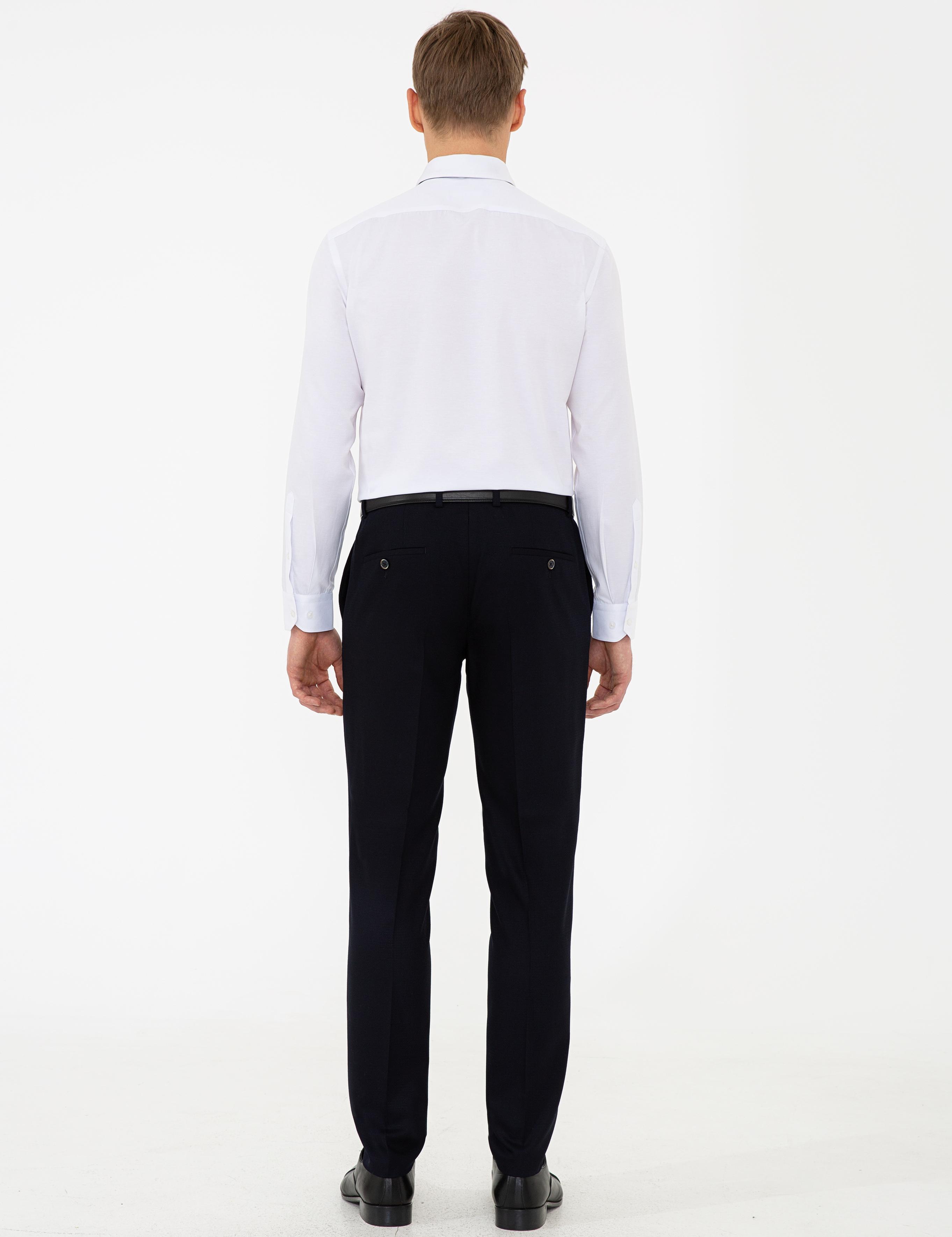 Lacivert Ex. Slim Fit Pantolon