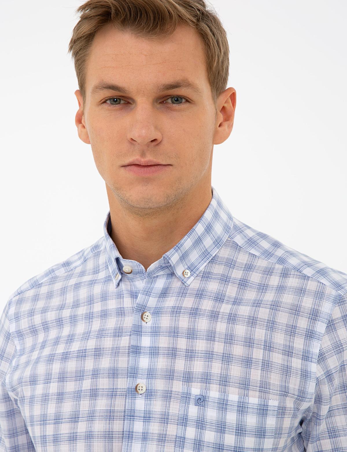 Mavi Regular Fit Kısa Kollu Gömlek - 50237325009