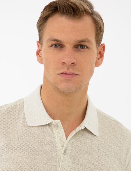 Açık Yeşil Slim Fit Polo Yaka Tişört - 50232434151