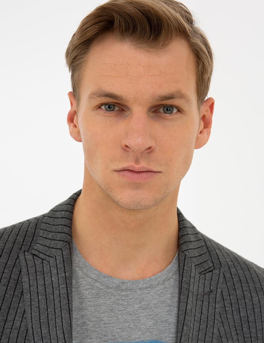 Gri Ex. Slim Fit Ceket