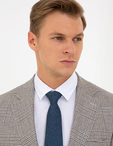 Bej Slim Fit Ceket - 50233783011