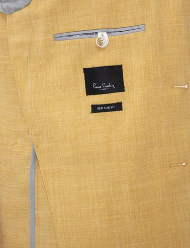 Sarı Ex. Slim Fit Ceket