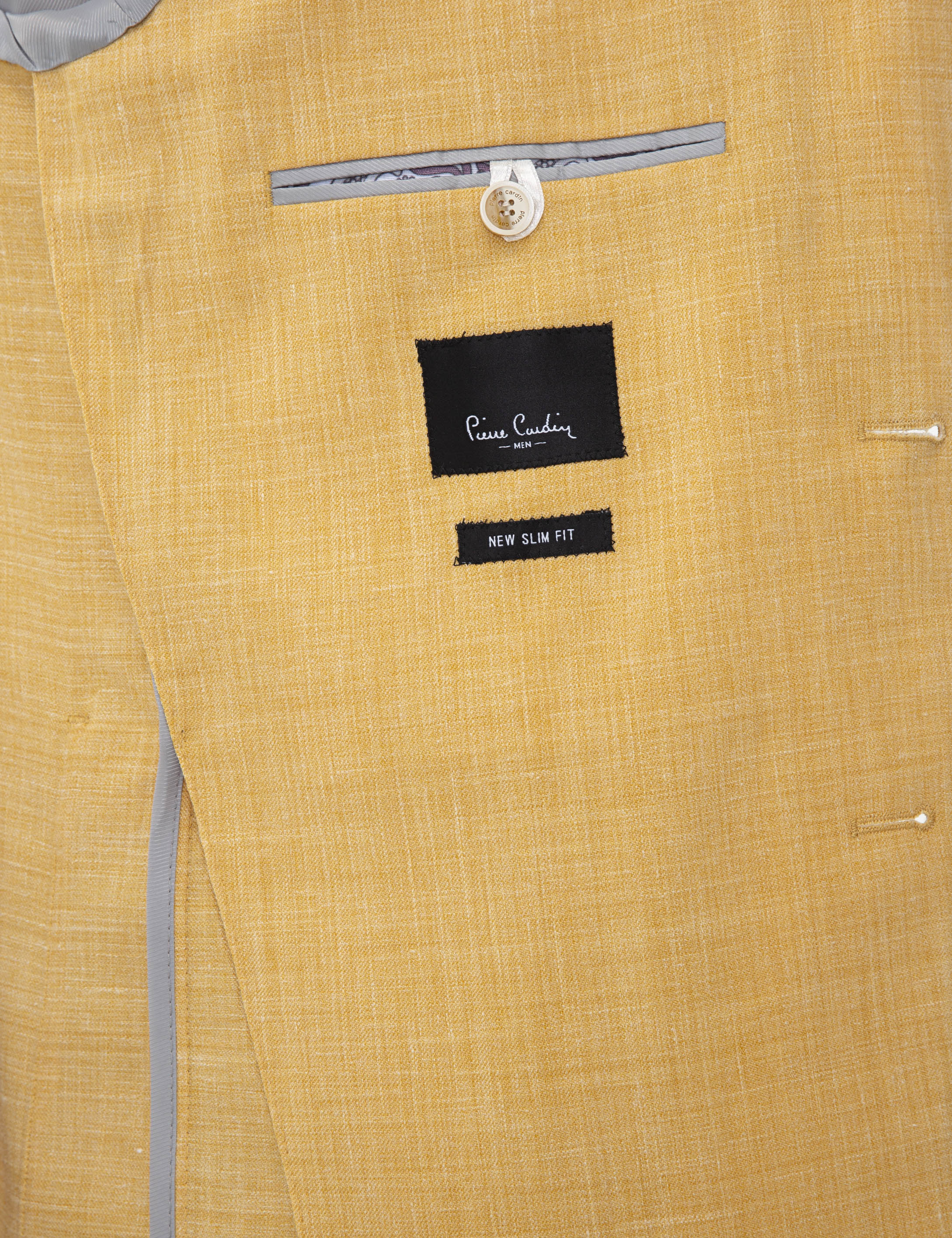Sarı Ex. Slim Fit Ceket - Image 6