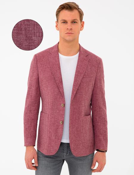 Gül Kurusu Ex. Slim Fit Ceket - 50233766041
