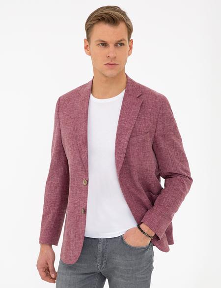 Gül Kurusu Ex. Slim Fit Ceket - 50233766041