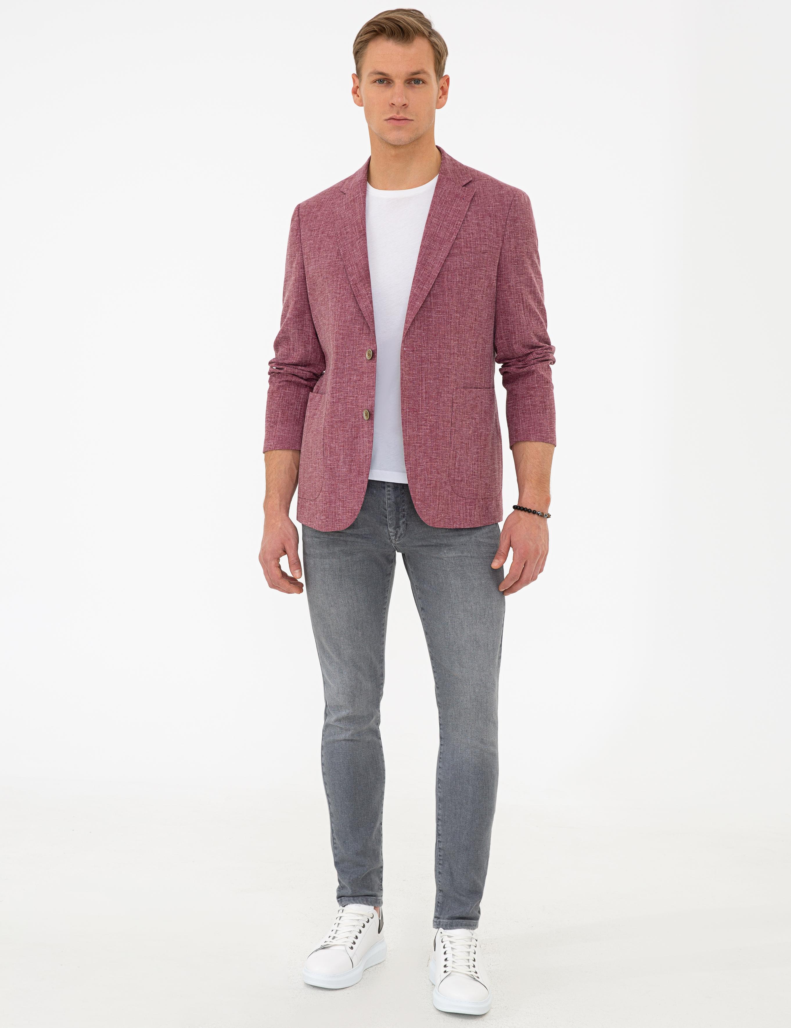 Gül Kurusu Ex. Slim Fit Ceket