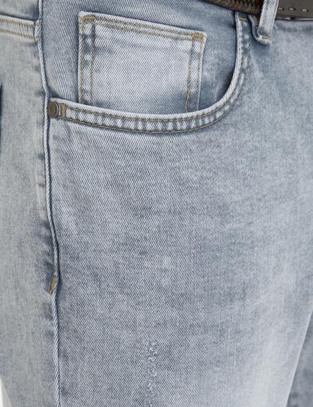 Açık Mavi Slim Fit Jean Pantolon - 50236114008