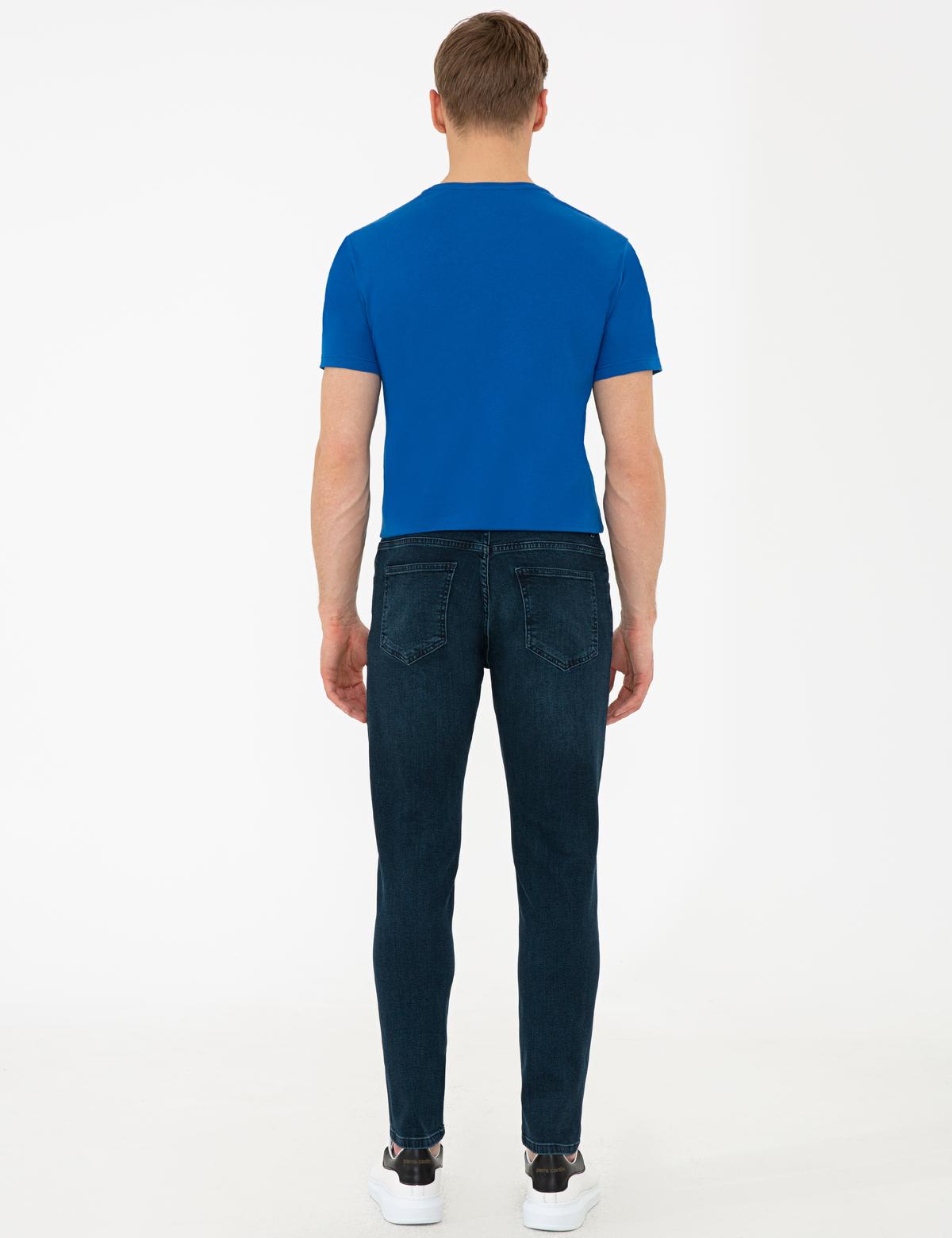 Lacivert Slim Fit Jean Pantolon - 50236131005