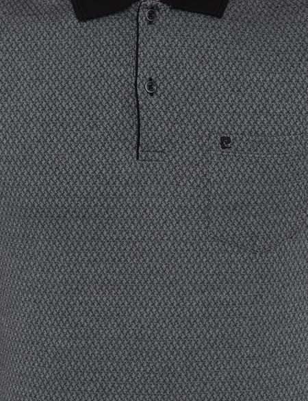 Siyah Regular Fit Polo Yaka Tişört - 50232452109