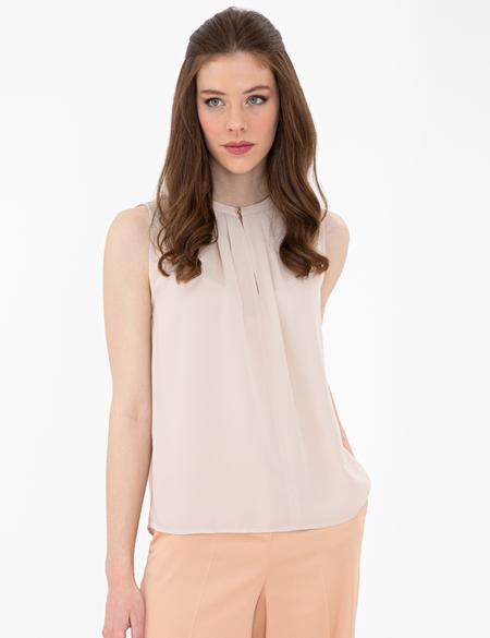 Bej Regular Fit Bluz - 50242102010