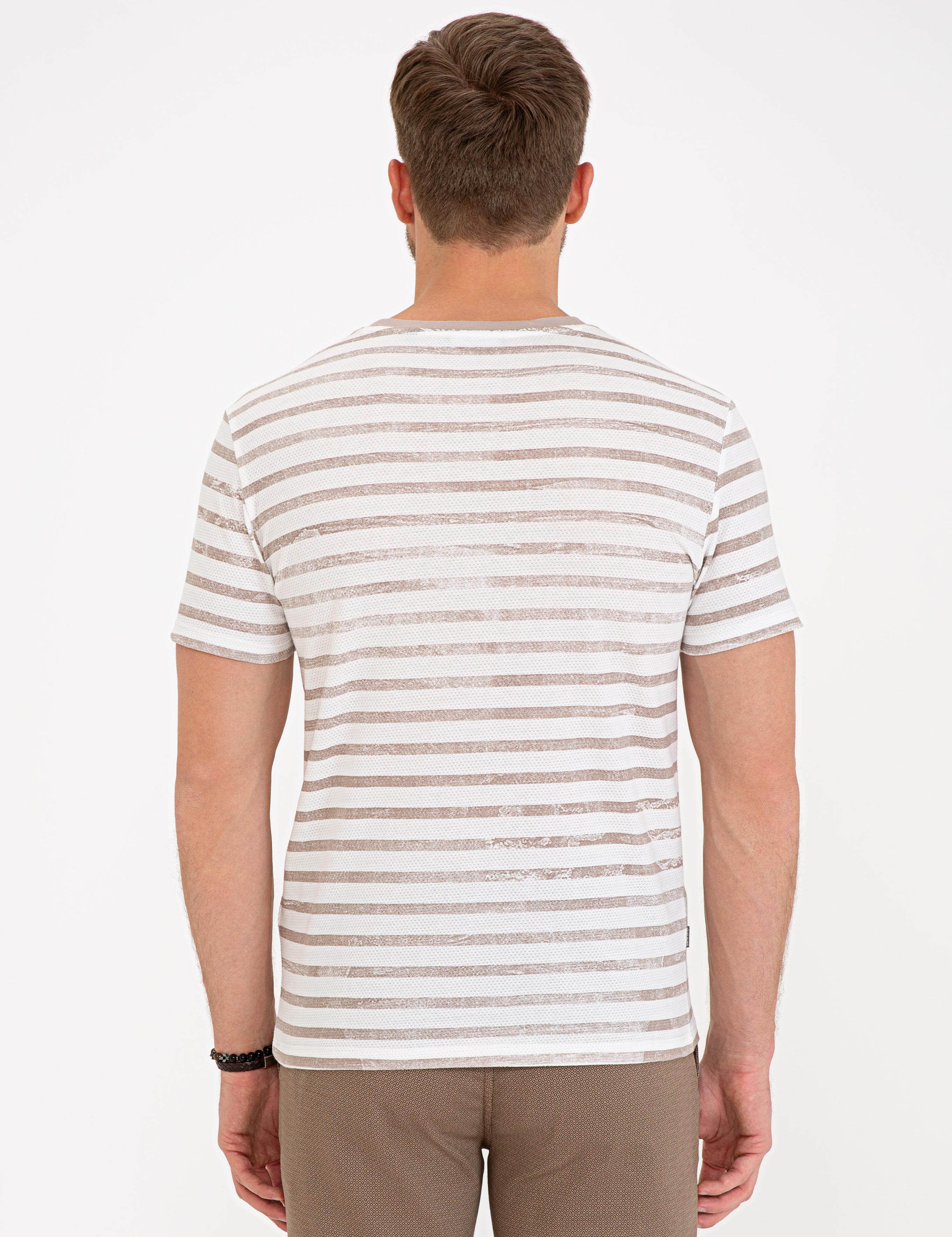 Beyaz Slim Fit Tişört