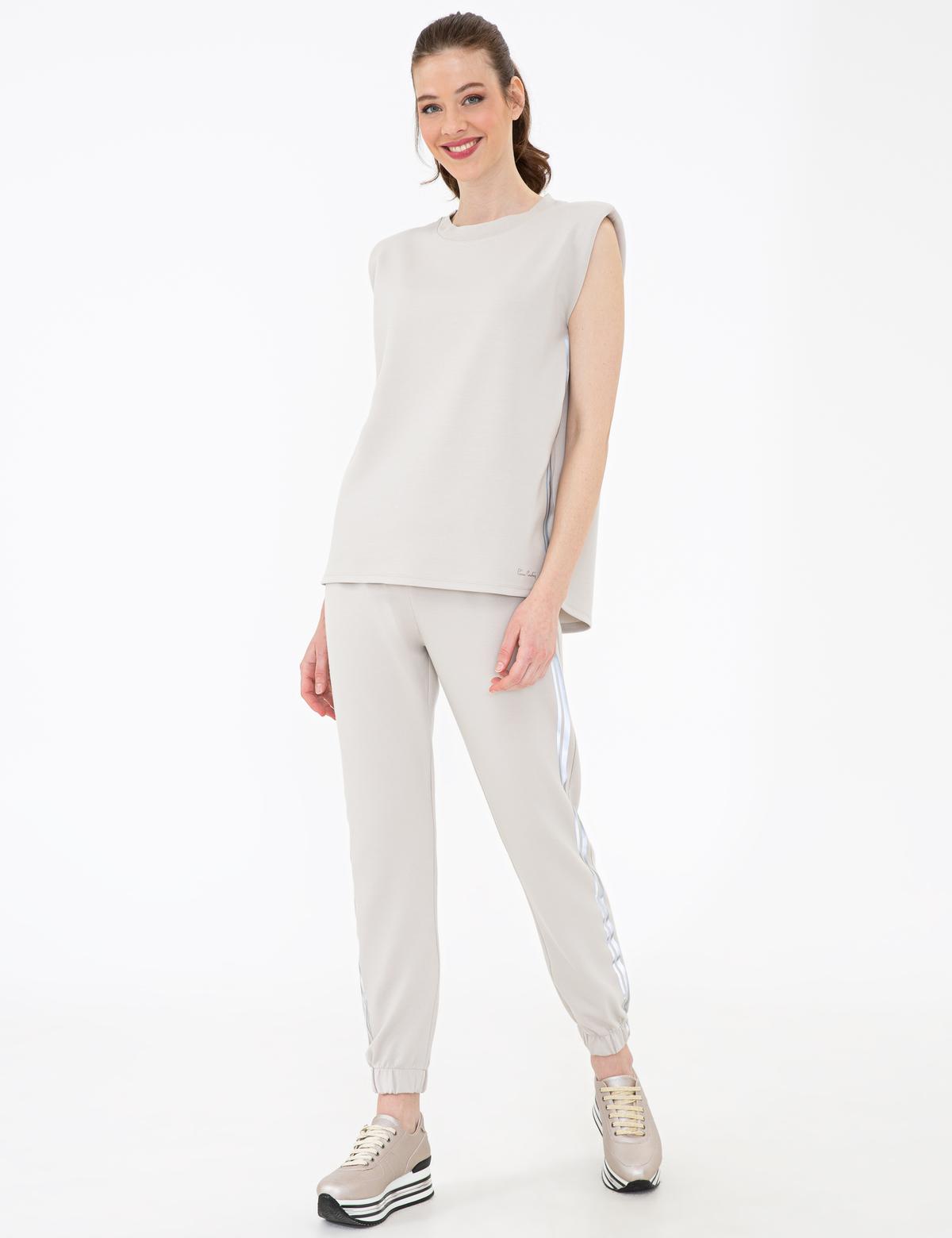 Bej Comfort Fit Eşofman Altı - 50243098004