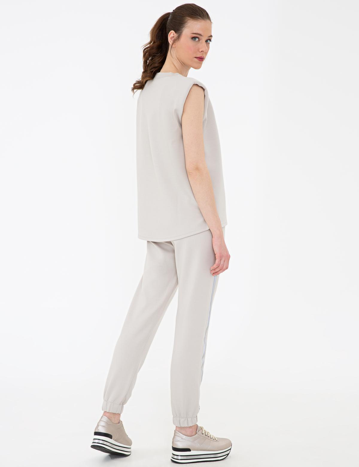 Bej Comfort Fit Eşofman Altı - 50243098004