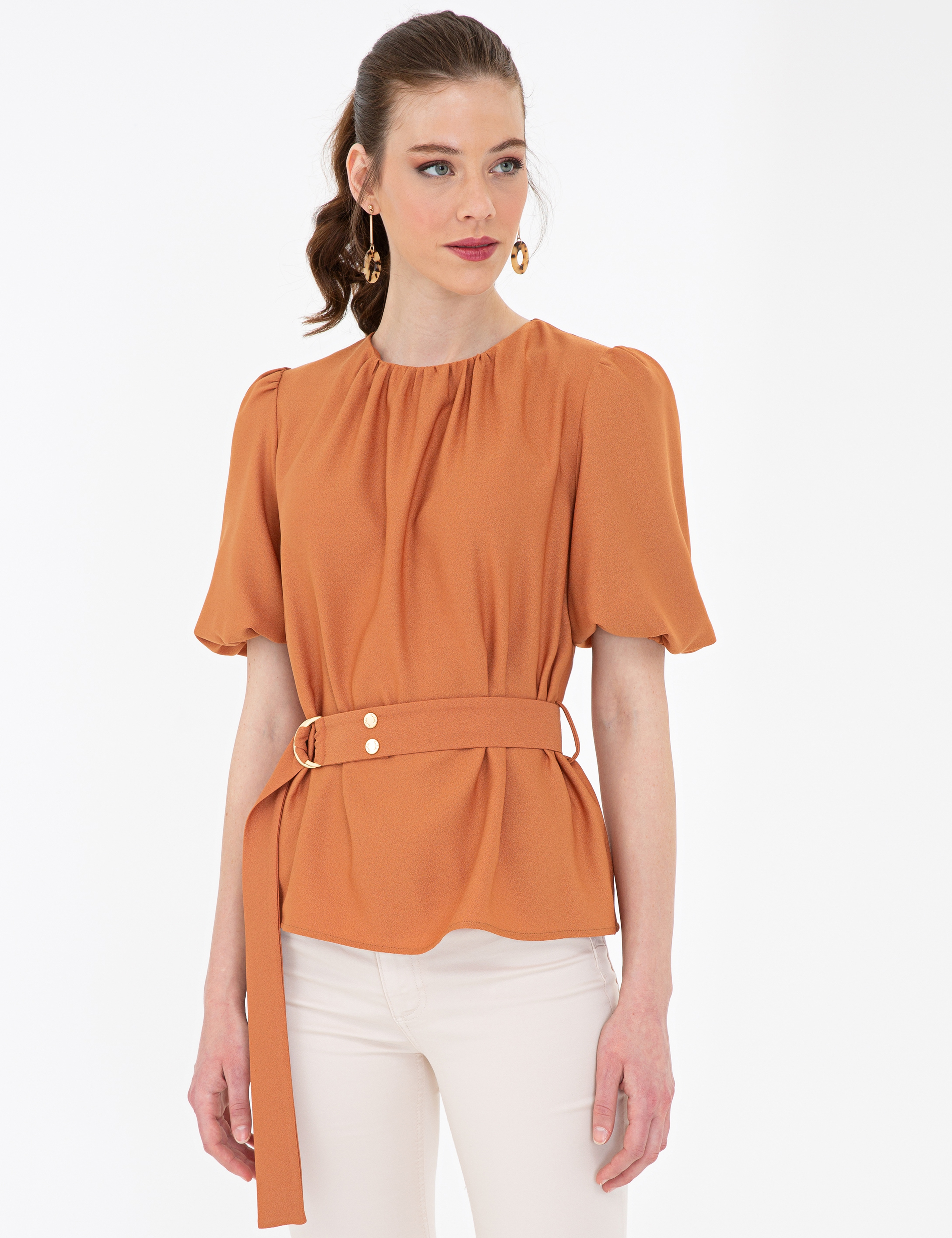 Tarçın Regular Fit Bluz - Image 1