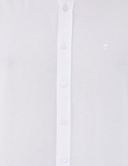 Beyaz Slim Fit Uzun Kollu Gömlek - 50240386064