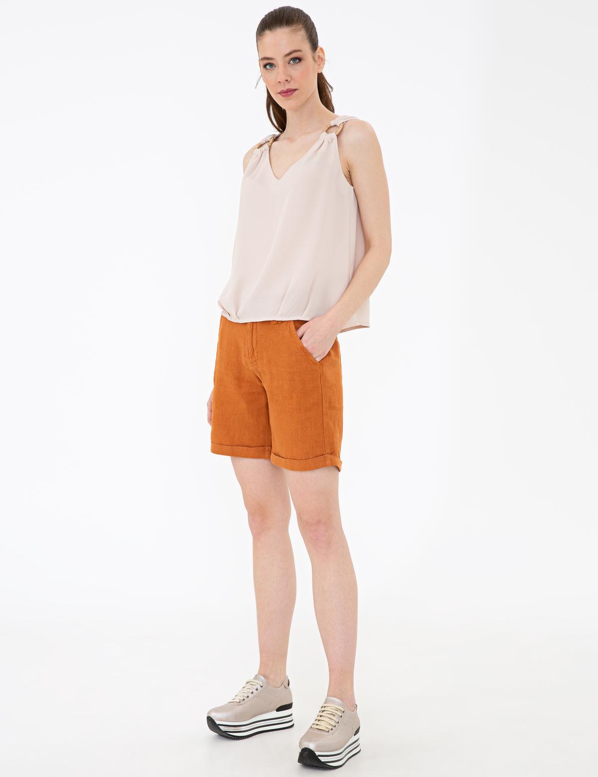 Tarçın Bermuda Şort - 50243109012