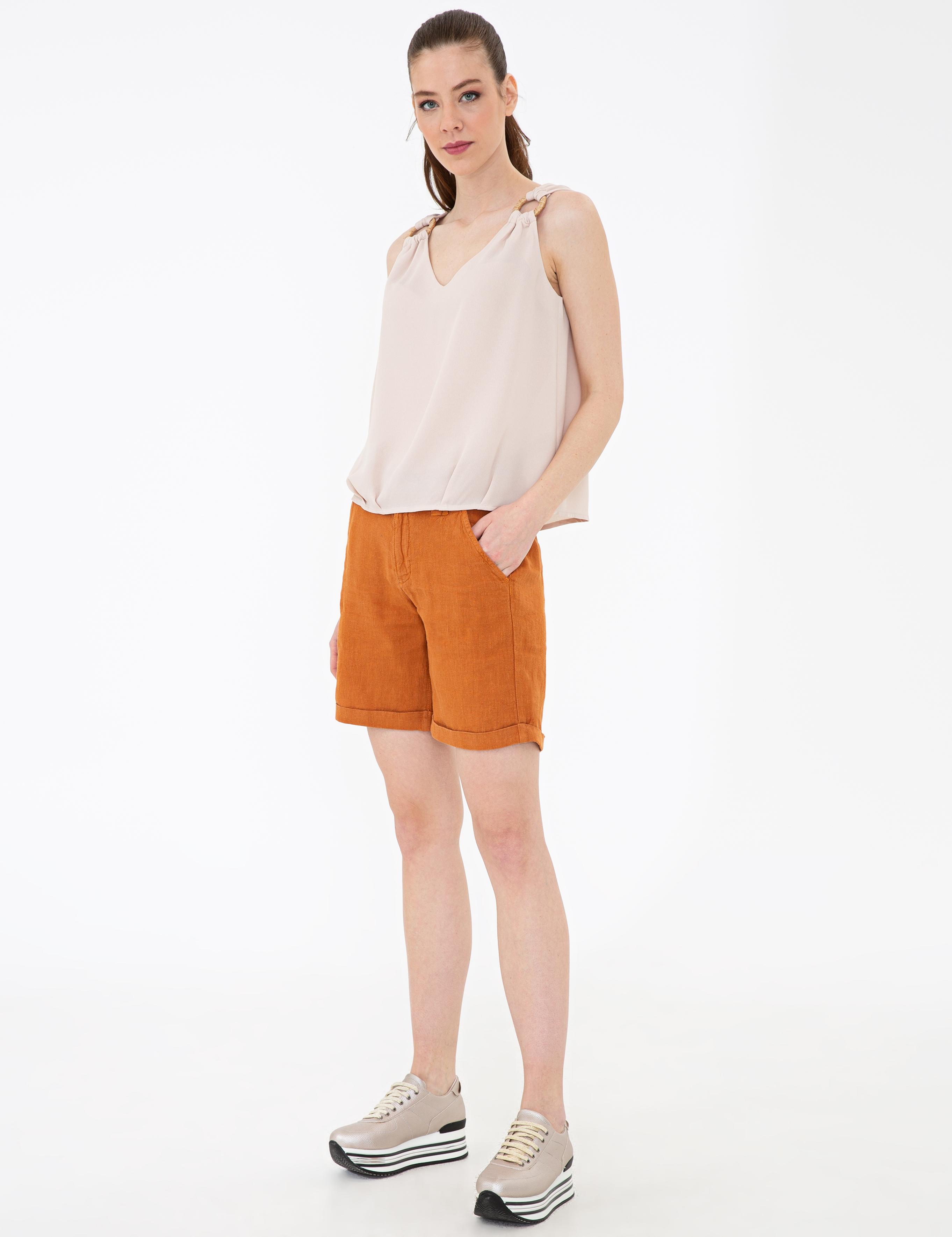 Tarçın Bermuda Şort