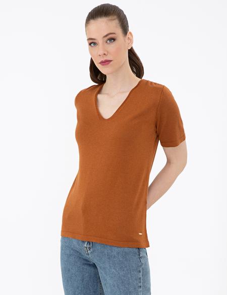 Kiremit Triko Tişört - 50241965016