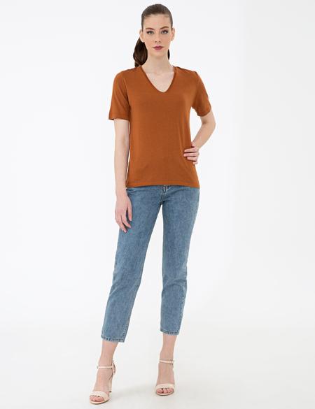 Kiremit Triko Tişört - 50241965016